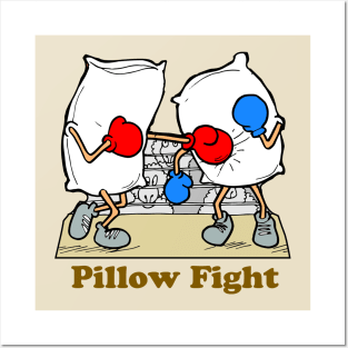 Pillow Fight Posters and Art